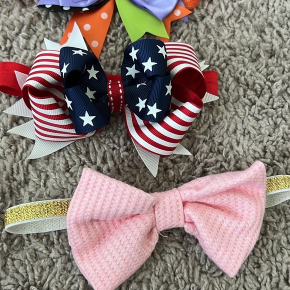 9 Slim Headband Bow Bundle - Picture 5 of 5